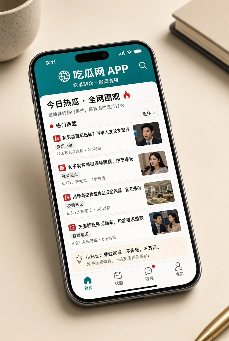 吃瓜网APP移动端服务主图
