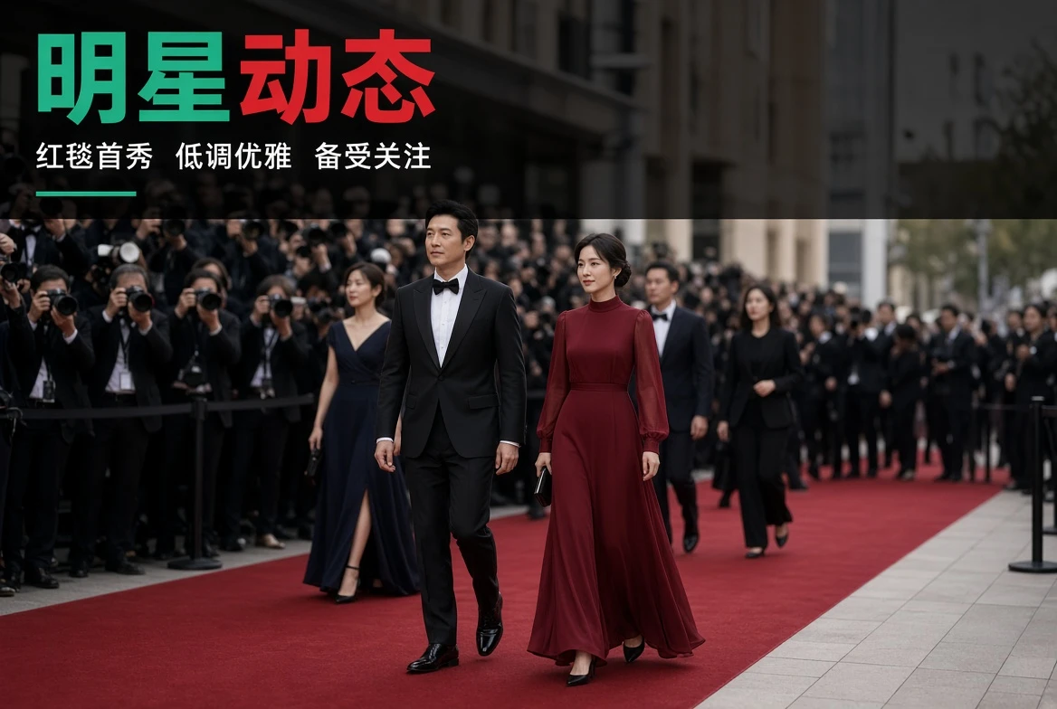 明星公开活动与作品动态影像