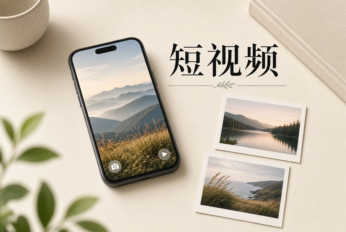 短视频栏目配图